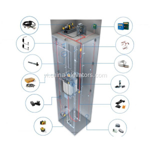 Cáp điều khiển thang máy hành khách cáp trước dây cáp